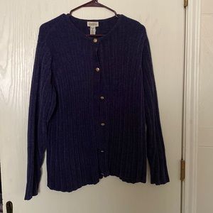 Purple soft cardigan (18) (XL)